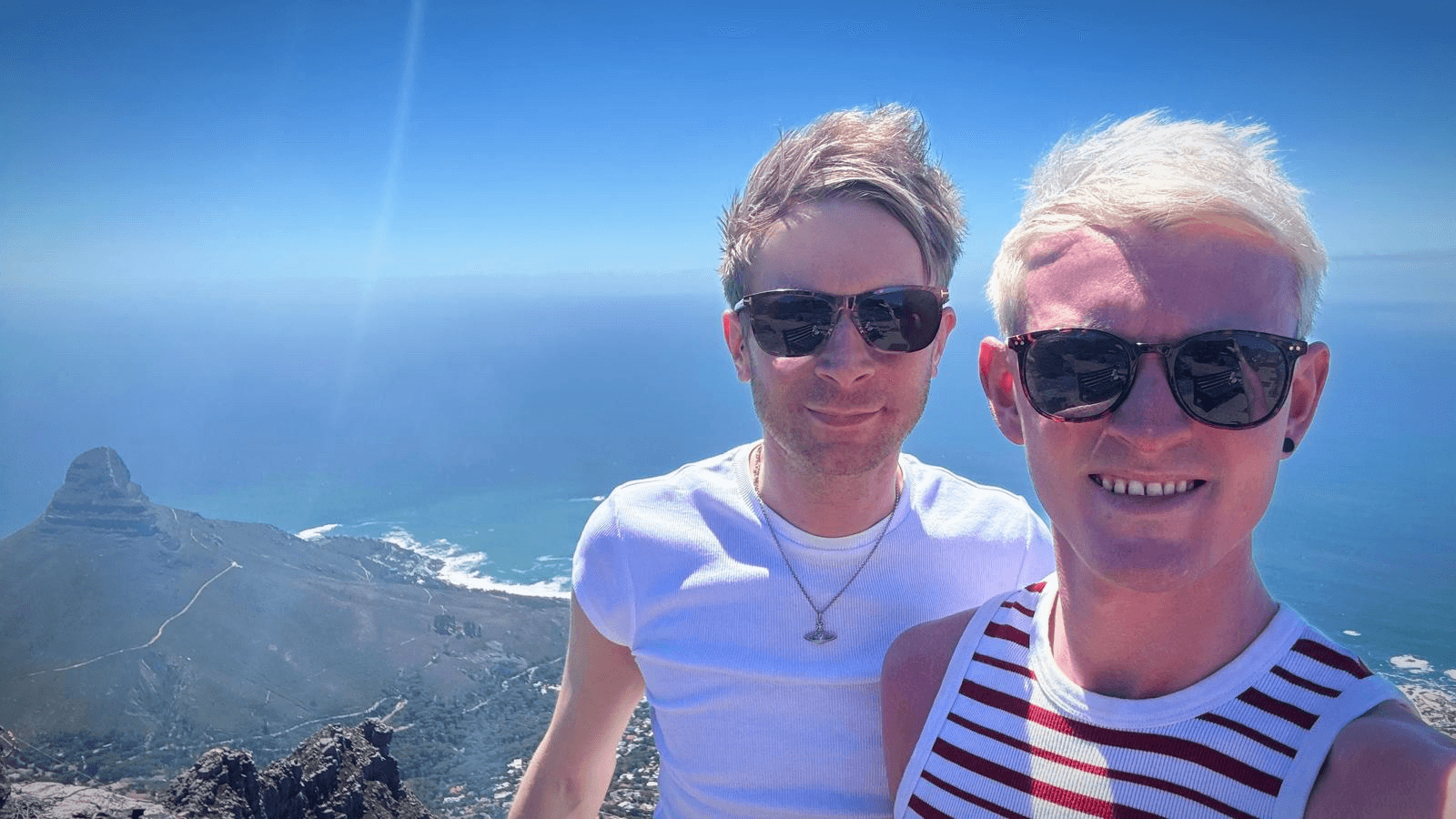Joe and Alex in Brazil